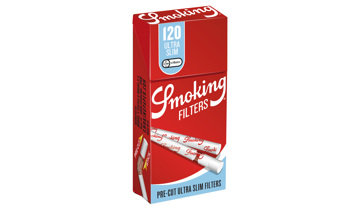 Smoking Filters Pre-Cut Ultra Slim 120