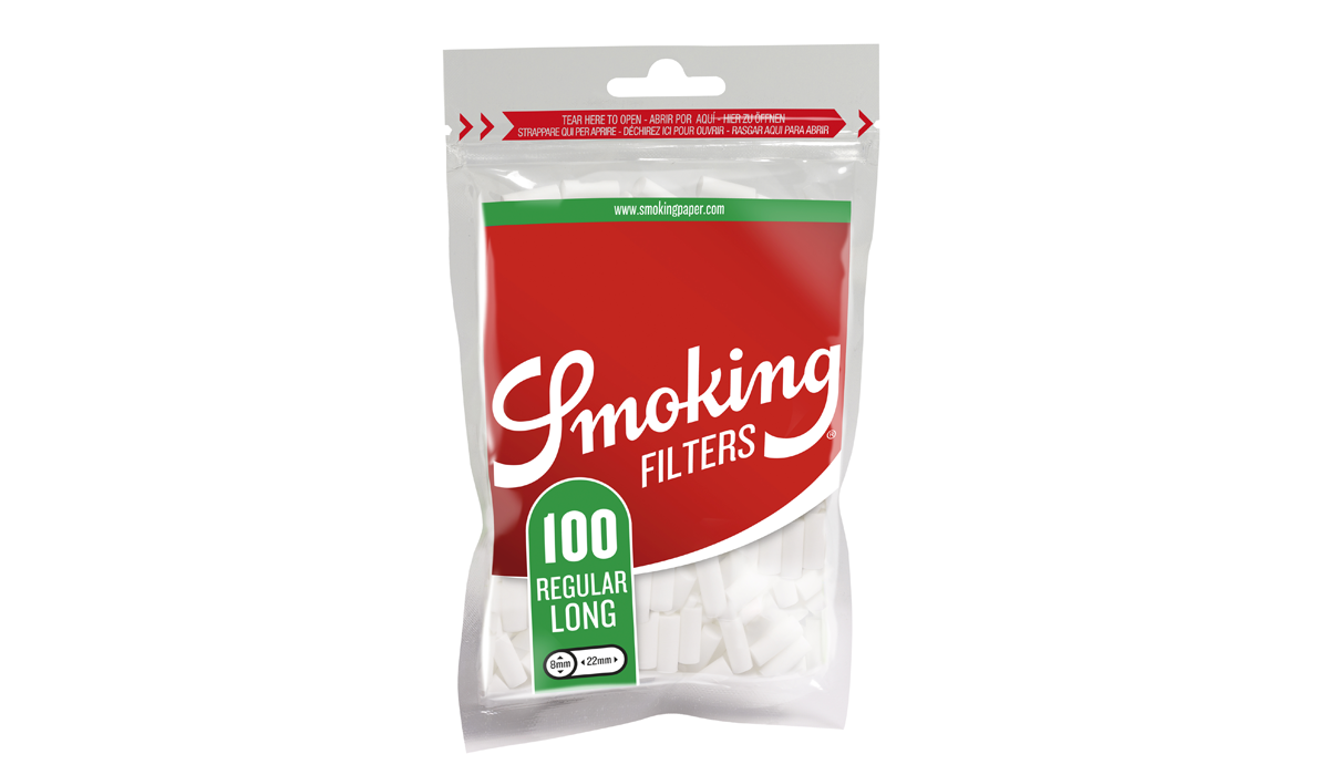 Smoking Filters Regular Long Size 100
